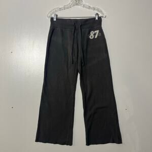 Vintage Y2K Aeropostale Flared Gray Casual Comfy Sweatpants Women’s Size XS